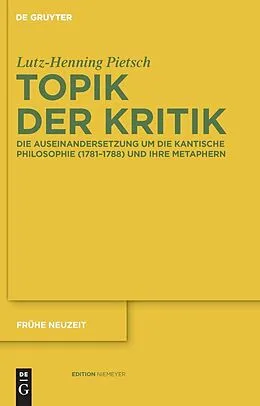 E-Book (pdf) Topik der Kritik von Lutz-Henning Pietsch