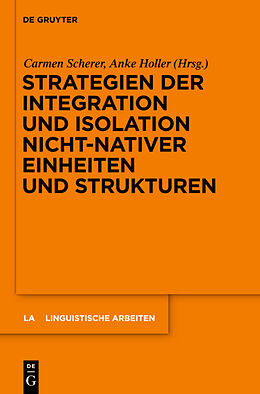Fester Einband Strategien der Integration und Isolation nicht-nativer Einheiten und Strukturen von 