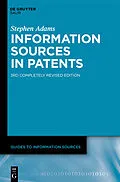 E-Book (pdf) Information Sources in Patents von Stephen Adams