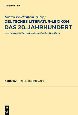E-Book (pdf) Deutsches Literatur-Lexikon. Das 20. Jahrhundert / Halm - Hauptmann von 