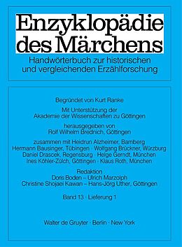 E-Book (pdf) Enzyklopädie des Märchens / Suchen - Verführung von Rolf W. Brednich, Hermann Bausinger, Wolfgang Brückner