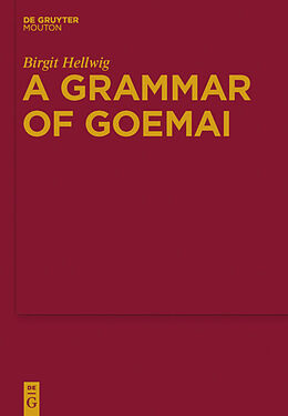 Livre Relié A Grammar of Goemai de Birgit Hellwig