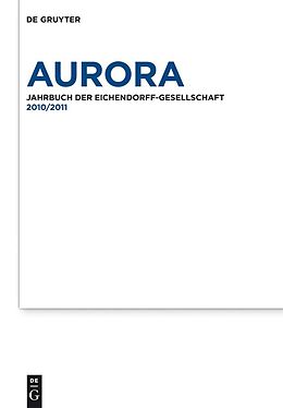 E-Book (pdf) Aurora / 2010 - 2011 von Jürgen Daiber, Eckhard Grunewald, Gunnar Och