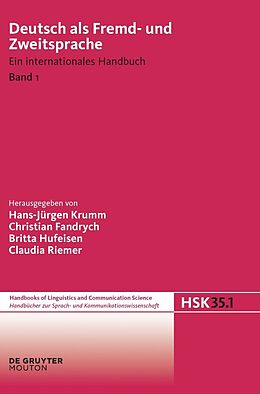 E-Book (pdf) Deutsch als Fremd- und Zweitsprache / Deutsch als Fremd- und Zweitsprache. 1. Halbband von 