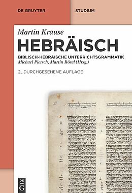E-Book (pdf) Hebräisch von Martin Krause