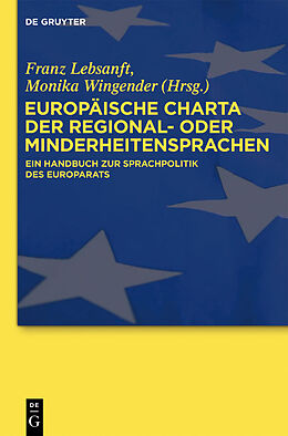E-Book (pdf) Europäische Charta der Regional- oder Minderheitensprachen von 