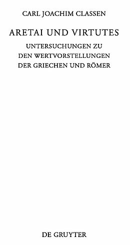 E-Book (pdf) Aretai und Virtutes von Carl Joachim Classen