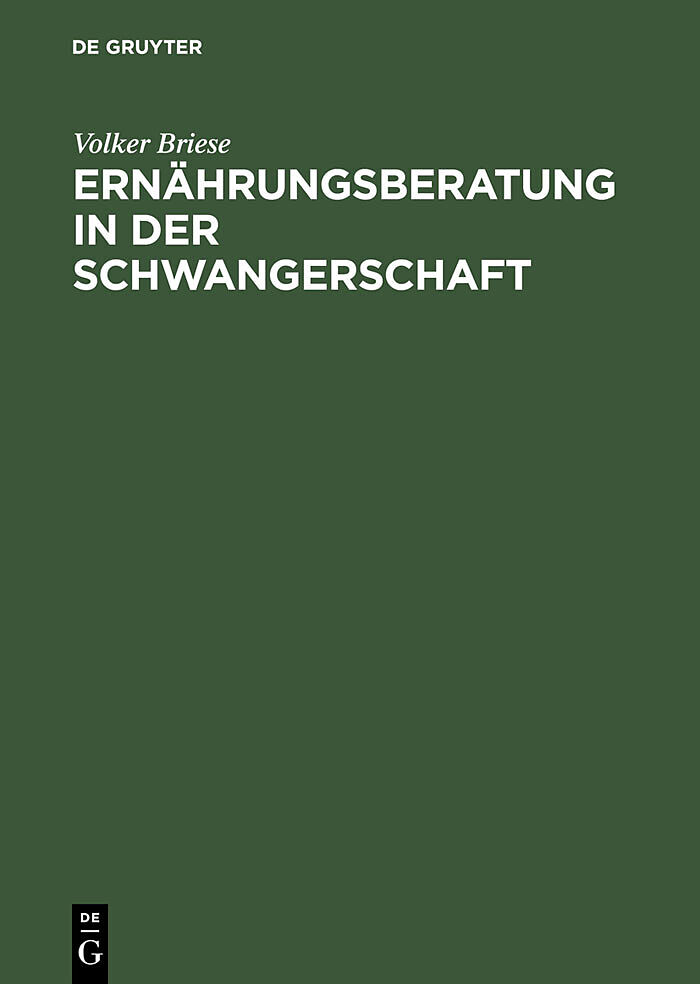 Ernährungsberatung in der Schwangerschaft