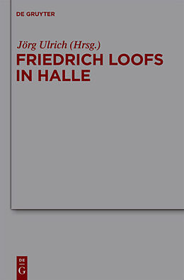 Fester Einband Friedrich Loofs in Halle von 