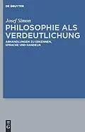 E-Book (pdf) Philosophie als Verdeutlichung von Josef Simon