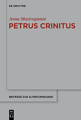 Fester Einband Petrus Crinitus von Anna Mastrogianni