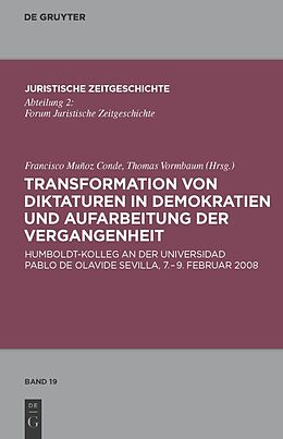 E-Book (pdf) Transformation von Diktaturen in Demokratien und Aufarbeitung der Vergangenheit von 