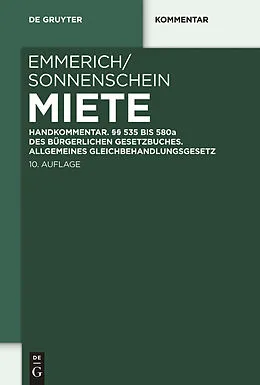 PDF Miete von Volker Emmerich, Jürgen Sonnenschein