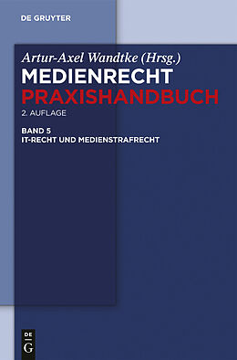 E-Book (pdf) Medienrecht / IT-Recht und Medienstrafrecht von 