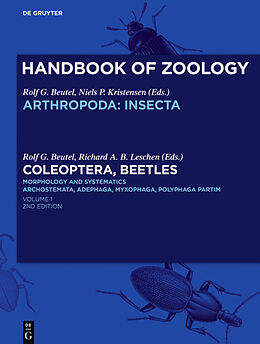 Livre Relié Coleoptera, Beetles. Morphology and Systematics. Vol.1 de 
