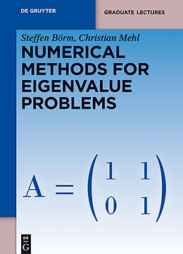 E-Book (pdf) Numerical Methods for Eigenvalue Problems von Steffen Börm, Christian Mehl