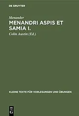 E-Book (pdf) Menandri Aspis et Samia I. von Menander