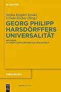 E-Book (pdf) Georg Philipp Harsdörffers Universalität von 