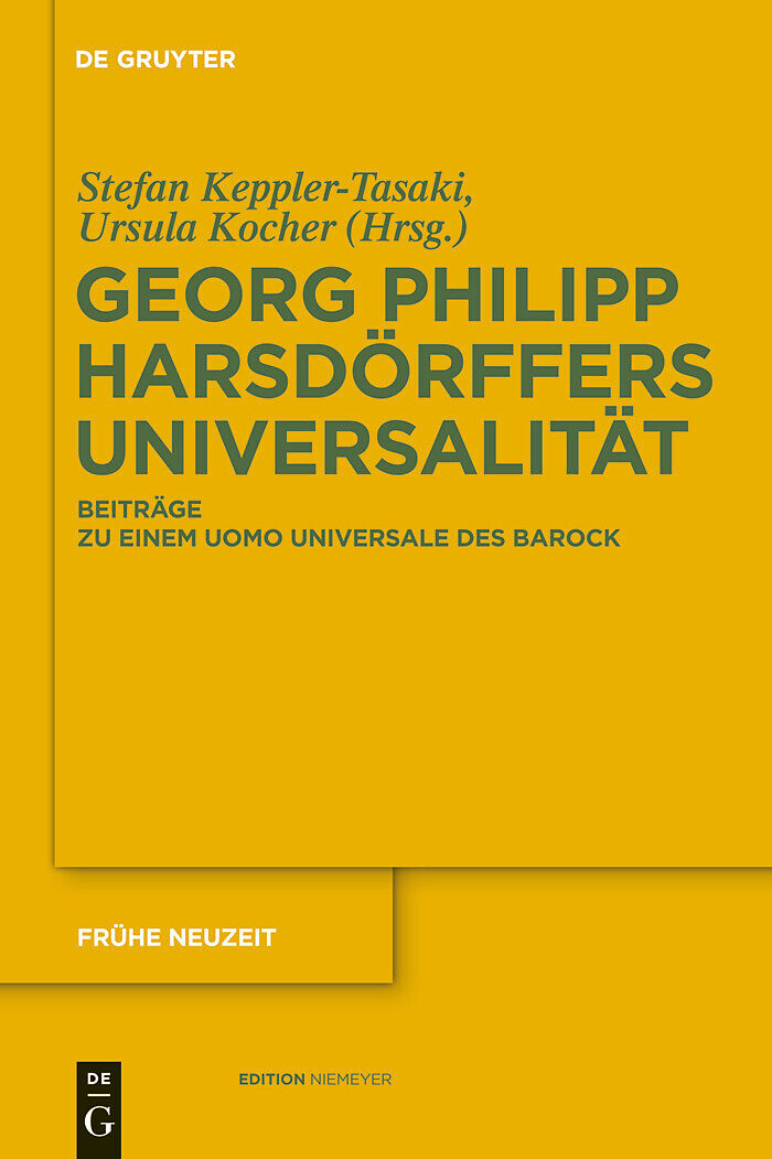 Georg Philipp Harsdörffers Universalität