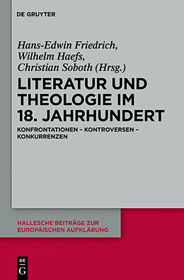Fester Einband Literatur und Theologie im 18. Jahrhundert von 