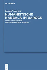 Fester Einband Humanistische Kabbala im Barock von Gerold Necker