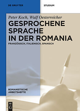 E-Book (pdf) Gesprochene Sprache in der Romania von Peter Koch, Wulf Oesterreicher