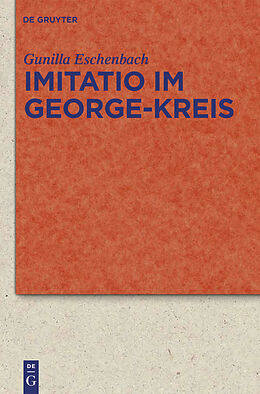 E-Book (pdf) Imitatio im George-Kreis von Gunilla Eschenbach