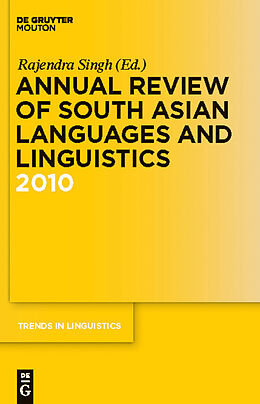 E-Book (pdf) Annual Review of South Asian Languages and Linguistics von 