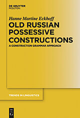 eBook (pdf) Old Russian Possessive Constructions de Hanne Martine Eckhoff