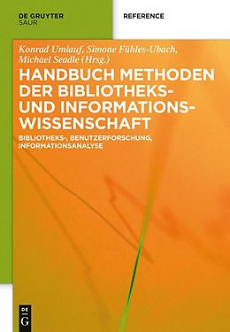 E-Book (pdf) Handbuch Methoden der Bibliotheks- und Informationswissenschaft von 