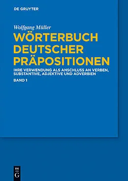 E-Book (pdf) Wörterbuch deutscher Präpositionen von Wolfgang Müller