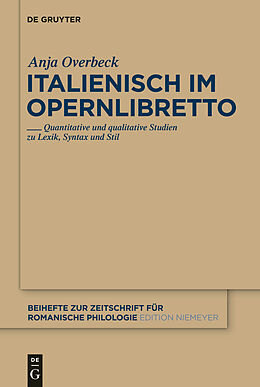 E-Book (pdf) Italienisch im Opernlibretto von Anja Overbeck