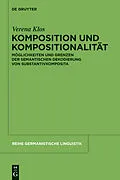 E-Book (pdf) Komposition und Kompositionalität von Verena Klos