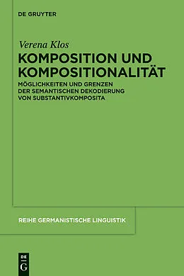 E-Book (pdf) Komposition und Kompositionalität von Verena Klos