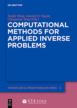 Livre Relié Computational Methods for Applied Inverse Problems de 