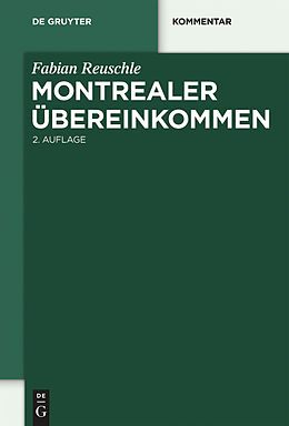 E-Book (pdf) Montrealer Übereinkommen von Fabian Reuschle