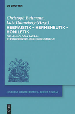 E-Book (pdf) Hebraistik  Hermeneutik  Homiletik von 