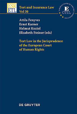E-Book (pdf) Tort Law in the Jurisprudence of the European Court of Human Rights von 