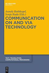 eBook (pdf) Communication on and via Technology de 