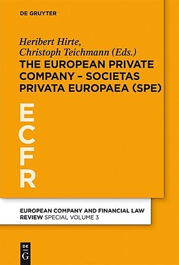 E-Book (pdf) Societas Privata Europaea (SPE) von 