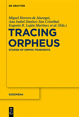 Livre Relié Tracing Orpheus de 