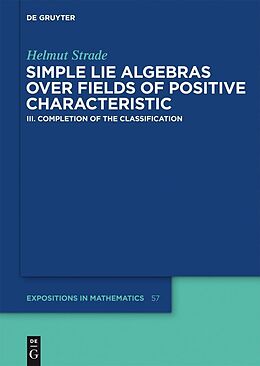 eBook (pdf) Simple Lie Algebras over Fields of Positive Characteristic de Helmut Strade