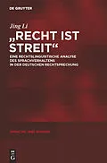 E-Book (pdf) "Recht ist Streit" von Jing Li