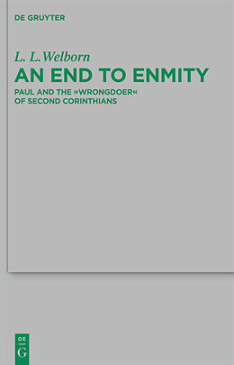 Livre Relié An End to Enmity de L. L. Welborn