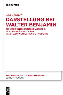 Fester Einband Darstellung bei Walter Benjamin von Jan Urbich