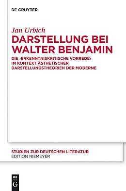 E-Book (pdf) Darstellung bei Walter Benjamin von Jan Urbich