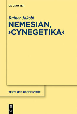 Fester Einband Nemesianus, Cynegetica von Rainer Jakobi