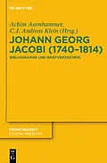 PDF Johann Georg Jacobi (17401814) von Achim Aurnhammer, C.J. Andreas Klein