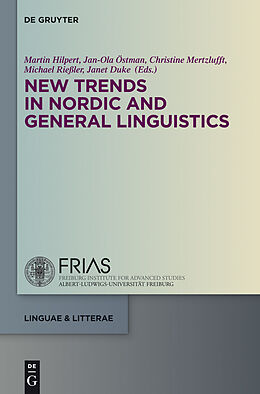 eBook (epub) New Trends in Nordic and General Linguistics de 