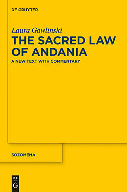 E-Book (pdf) The Sacred Law of Andania von Laura Gawlinski